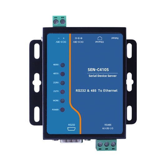 Modbus RTU Serial Device Server | RS232/RS485 to Ethernet Converter